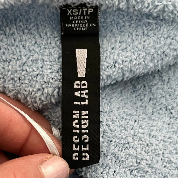 Design Lab/ Teddy plush wrap  sweater/ Size US XS (FITS OVERSIZED) - Picture 6 of 11